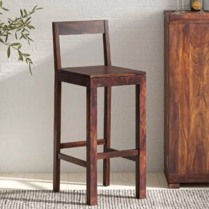Traditional High Wooden Bar Chair – Code: BC6