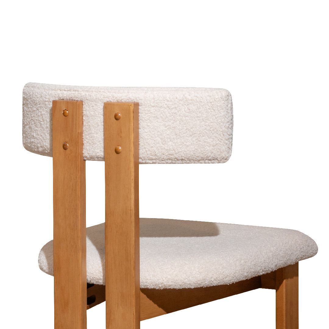 Contemporary Upholstered Wooden Chair – Code: CH4 - Image 2