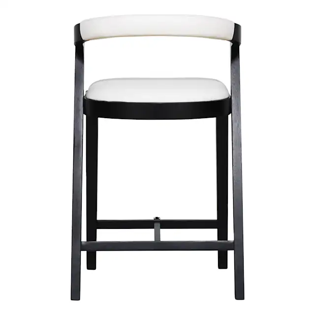 Contemporary Wooden Bar Chair with Cushioned Backrest – Code: BC4 - Image 9