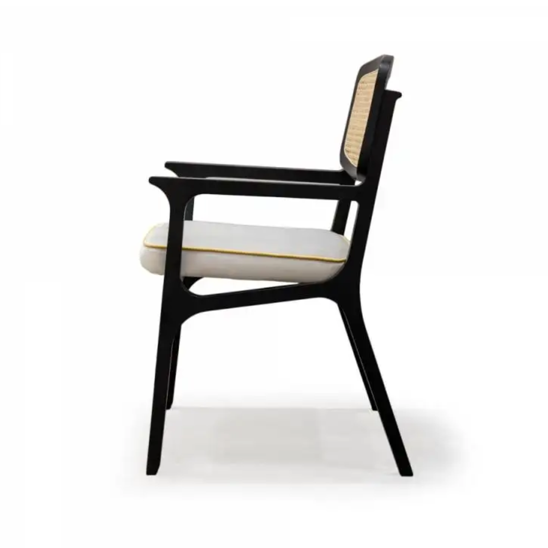 Cane Back Arm Chair – Classic Meets Contemporary – Code: CH7 - Image 2