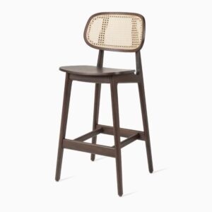 Wooden Cane Bar Chair – Code: BC3