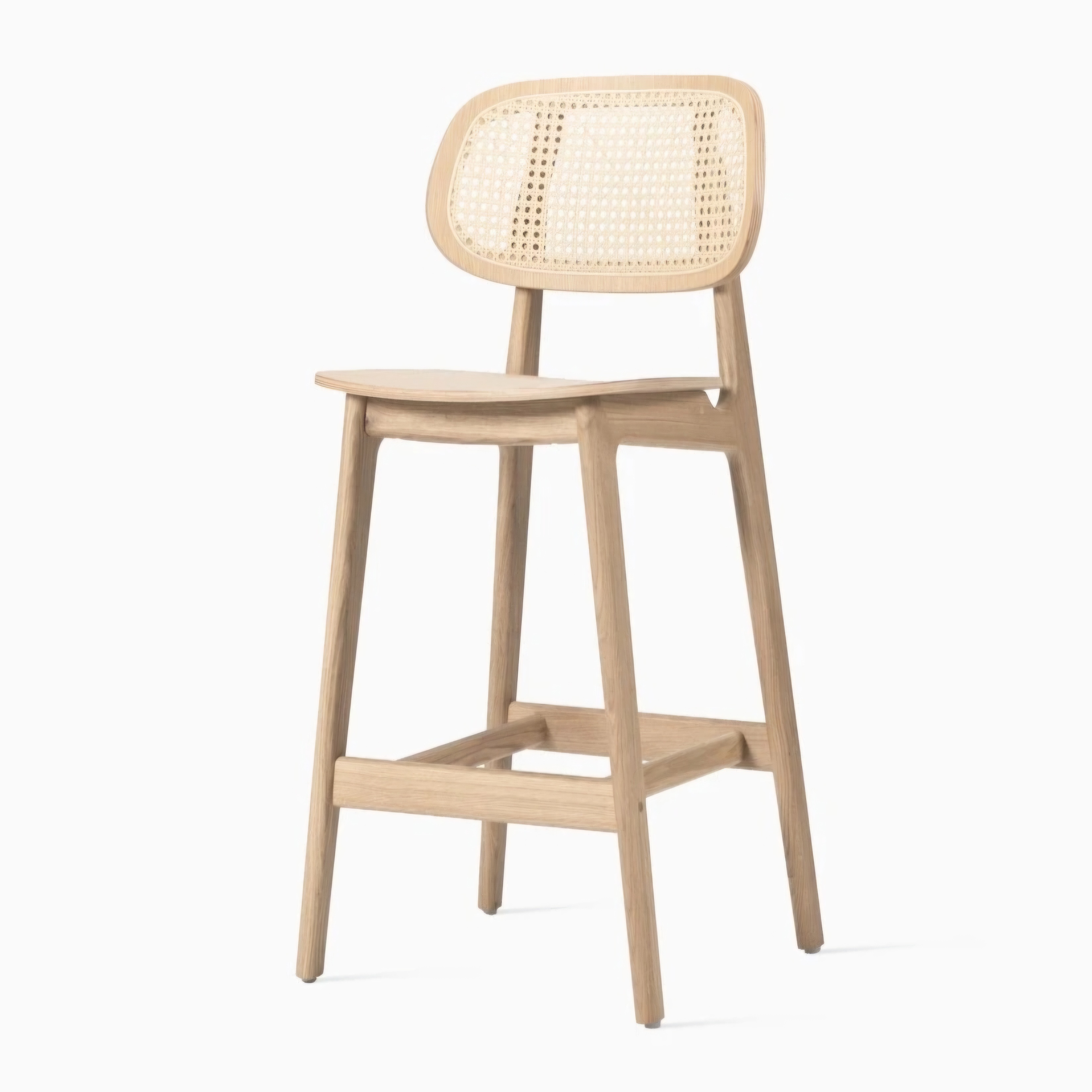 Wooden Cane Bar Chair – Code: BC3 - Image 2