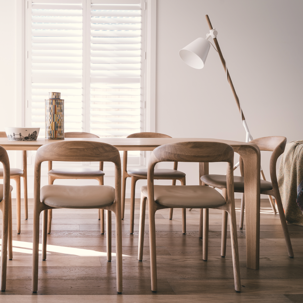 Stackable Curved Wooden Chair – Code: CH5 - Image 12