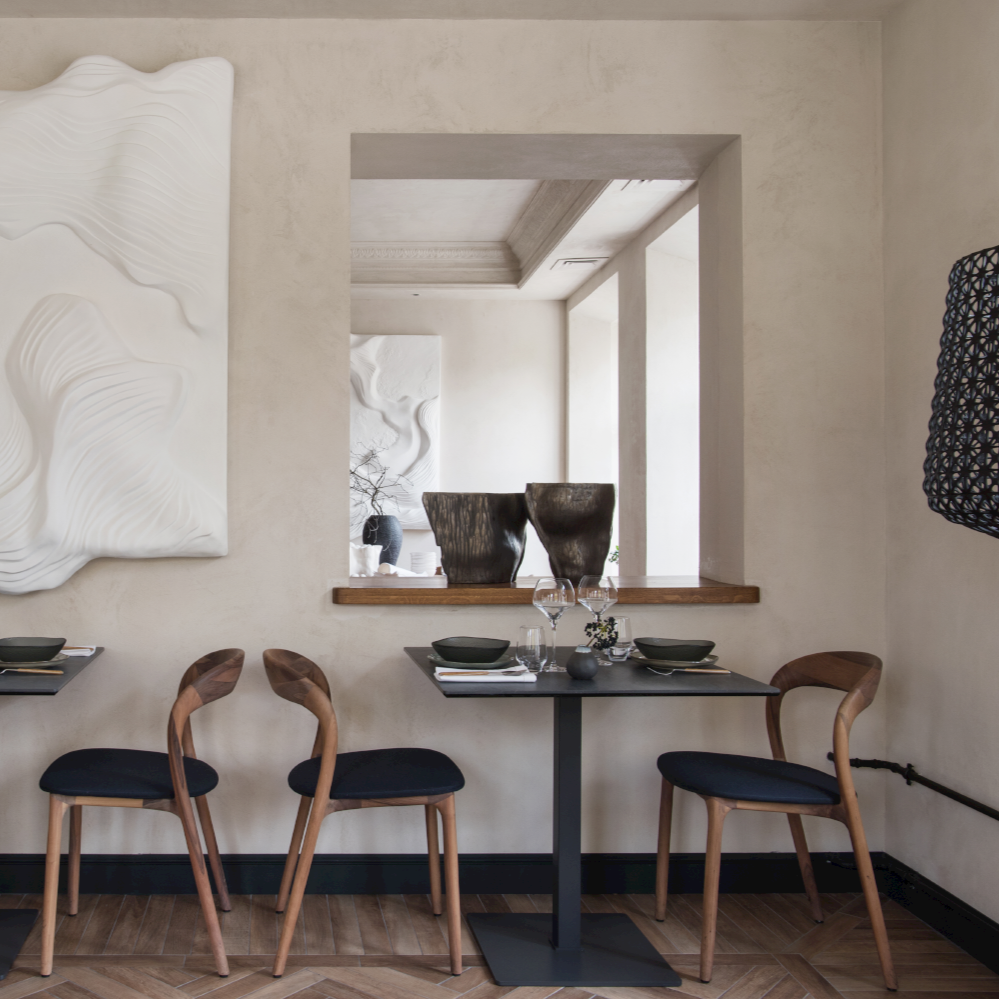 Stackable Curved Wooden Chair – Code: CH5 - Image 11