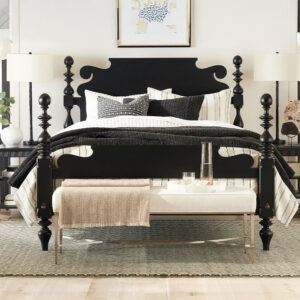 The Regal Pillar Bed – A Classic Statement of Royal Splendor – Code: BD5