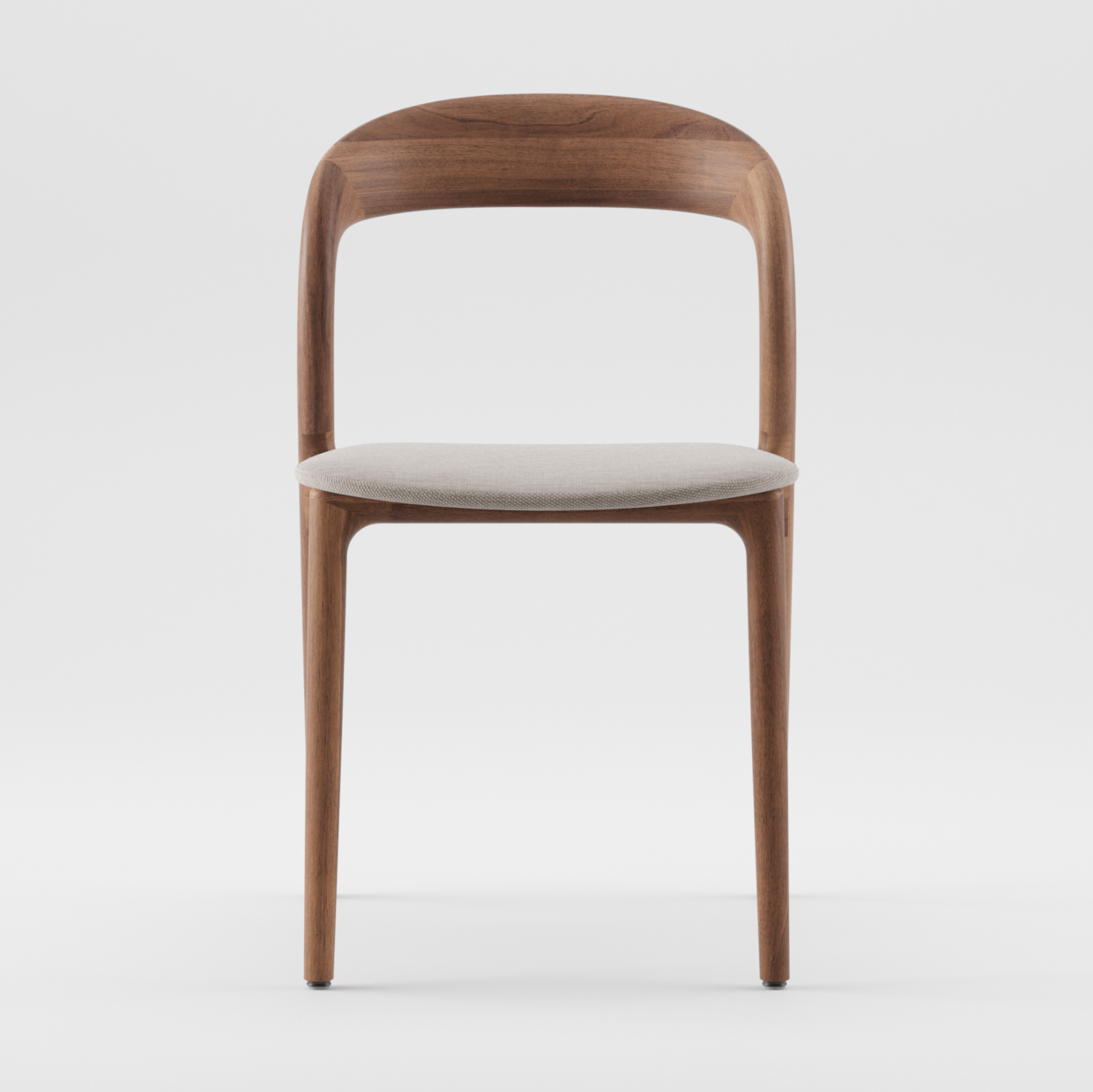 Stackable Curved Wooden Chair – Code: CH5 - Image 7